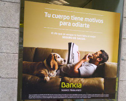 Por qué no me gusta el anuncio de seguros de Bankia